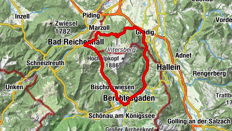 Rund um den Untersberg