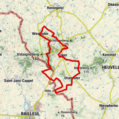 De Barbier - Baneberg - Rodeberg - Sulferberg