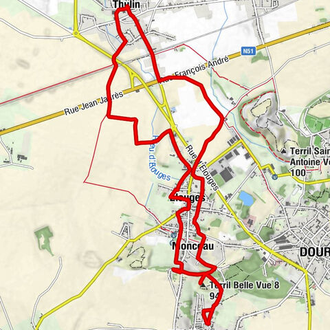 Thulin - Dour - Terril Belle Vue 8 - Le XIXème