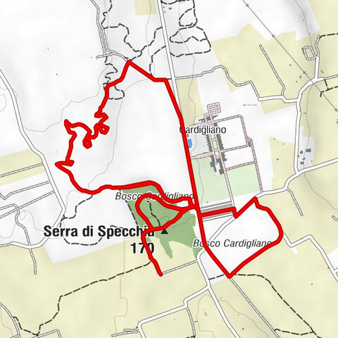 Specchia - Cardigliano - Serra di Specchia