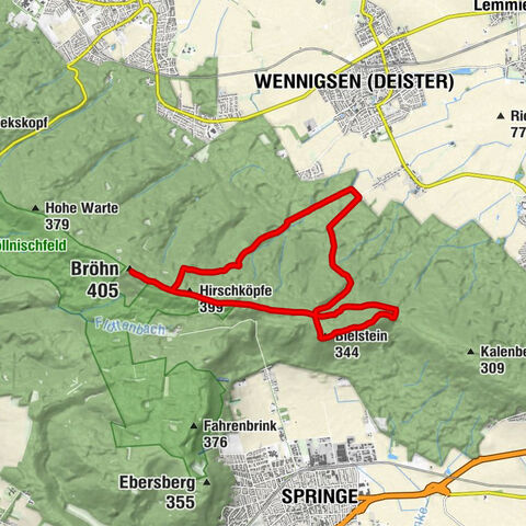 OS Wennigsen - Bröhn - Hirschköpfe - Bredenbeck
