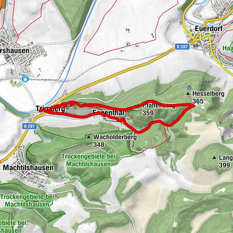 Trimberg - Engenthal - Zur Linde (Köberlein) - Pfaffenberg