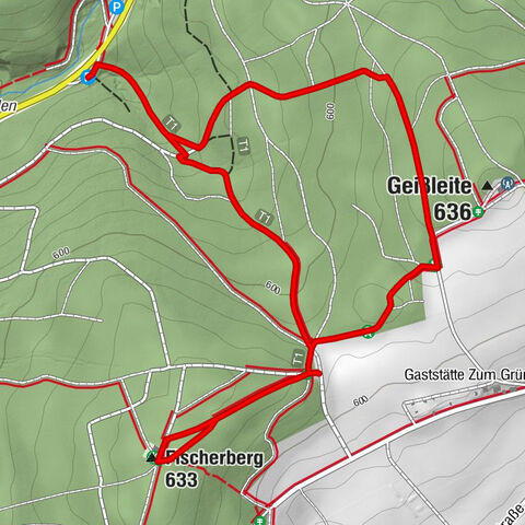 Weiden in der Oberpfalz - Strobelhütte - Fischerberg