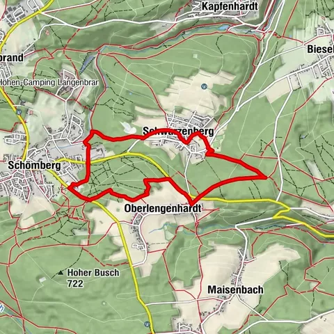 9 Mystik-Runde, Wanderglück Schömberg