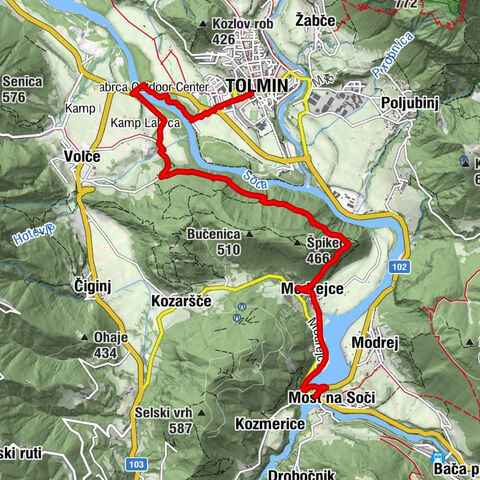JULIANA TRAIL: etappe 11 Most na Soči – Tolmin