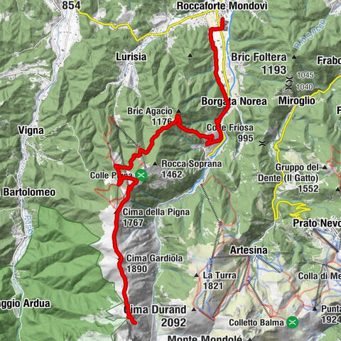 Sentiero Balcone Monregalese: Tappa 7