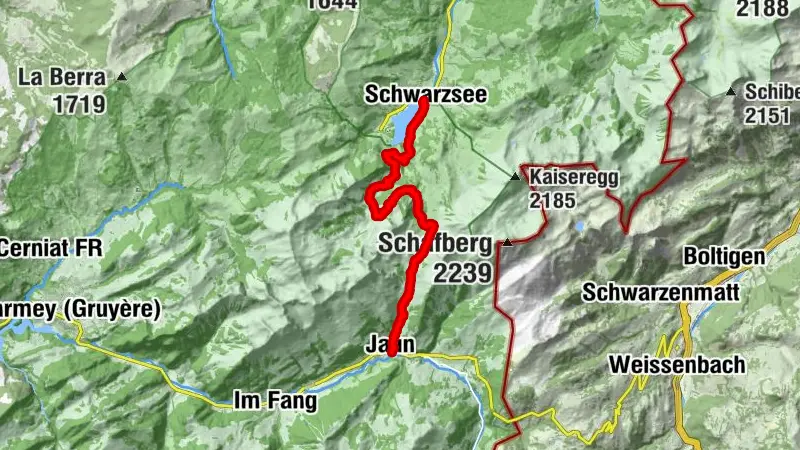 Alpenpanoramaweg Etappe 20 (SchweizMobil 3)