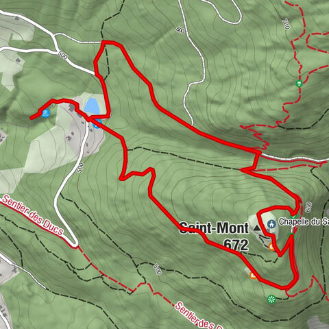 Wanderung - Der Saint Mont