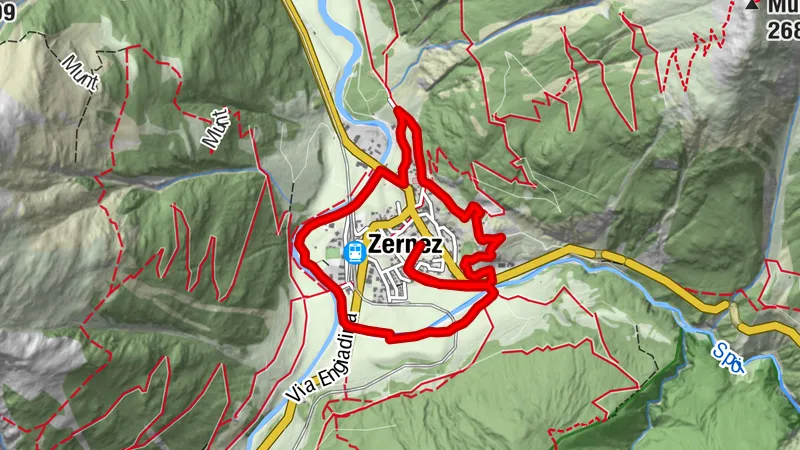 Zernez – Costetta (Rundtour)