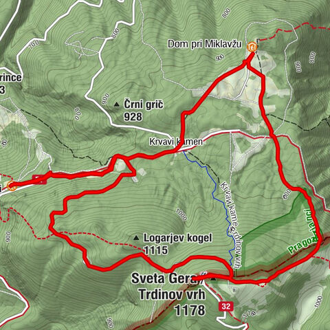 Trdinov Herzweg Gorjanci