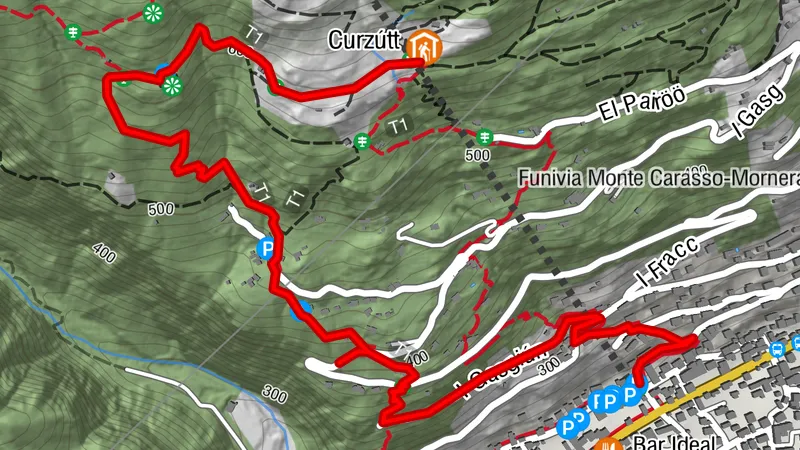 Monte Carasso - Kirche San Bernardo - Curzútt