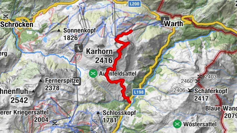 Klettersteig Karhorn