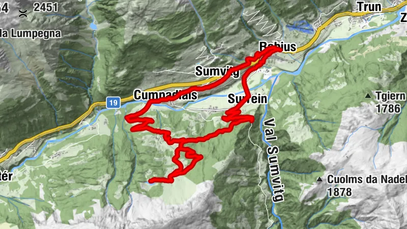 Lag da Laus: Kleine Rundtour
