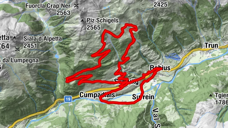 Alp Glivers Rundtour