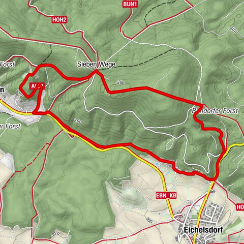 Erlebnistour - Auf Jägerpfaden zur Schwedenschanze