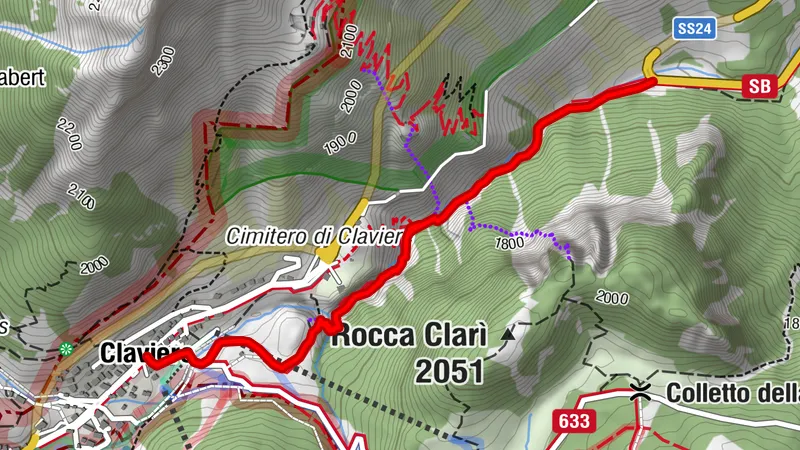 CESANA T.SE Gorge di San Gervasio