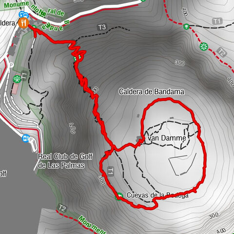 Into the Caldera de Bandama