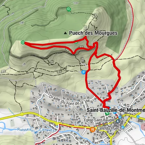WANDERUNG ZUM PUECH DES MOURGUES