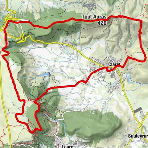 WANDERUNG ZUR CRETE DE LA TAILLADE UND ZUM ROCHER DU CAUSSE