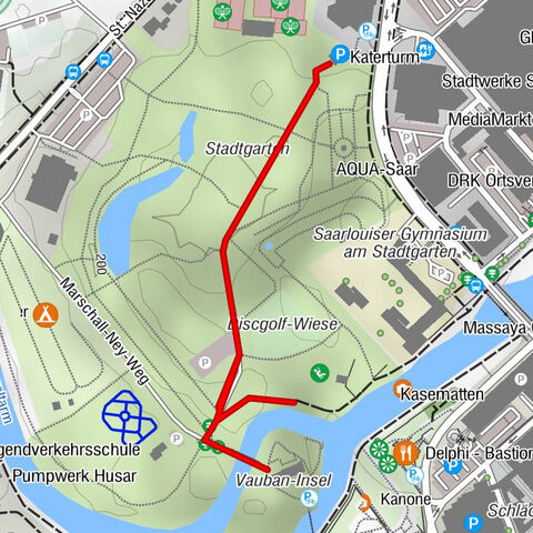 Stadtspaziergang Saarlouis (Barrierefrei geprüft)