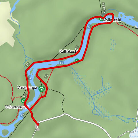 Vekaruksen Naturweg