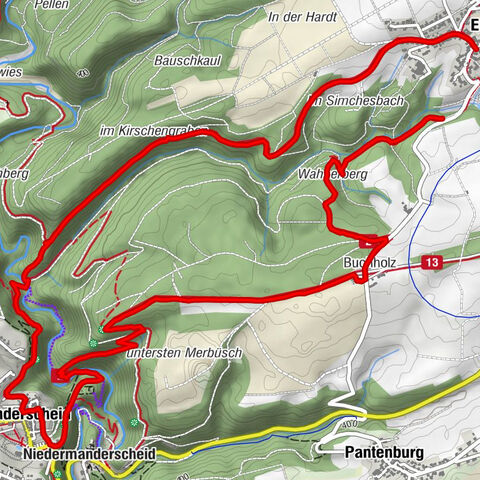 Rundweg Eckfeld Manderscheid