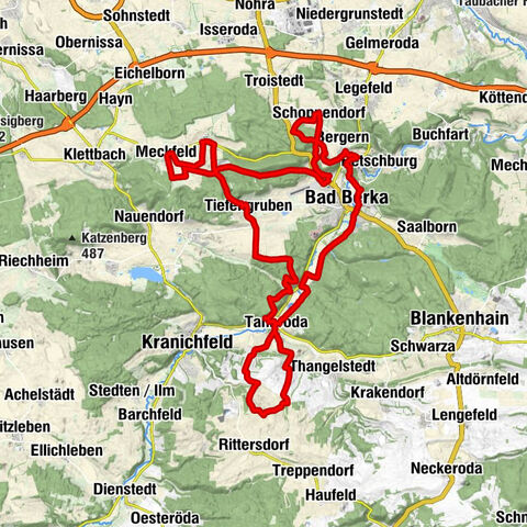 Ortsteileweg Bad Berka (OTW)
