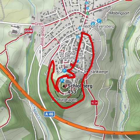 Spaziergang durch Eversberg