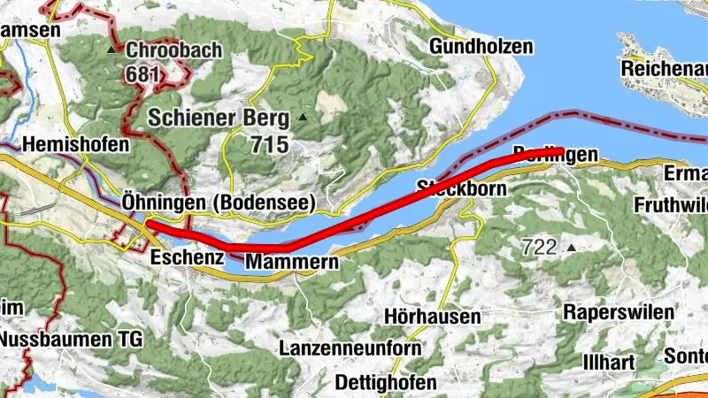 SchweizMobil 30: Bodensee Kanu (Etappe 2: Berlingen - Stein am Rhein)
