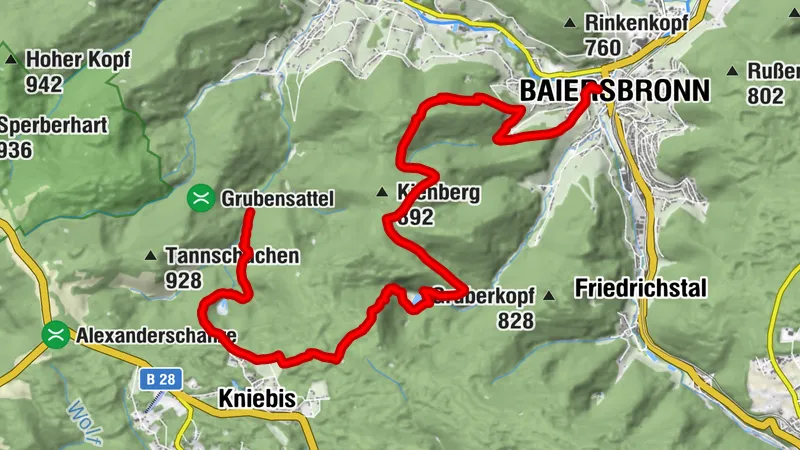 Trekking Camp Gutellbach – Sankenbachsee – Rosenplatz Baiersbronn