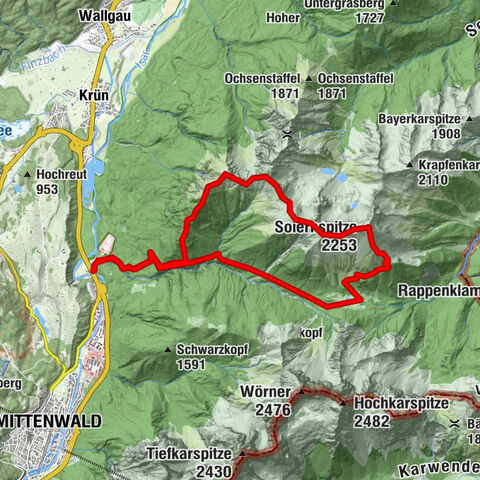 Rundtour Soiernspitze