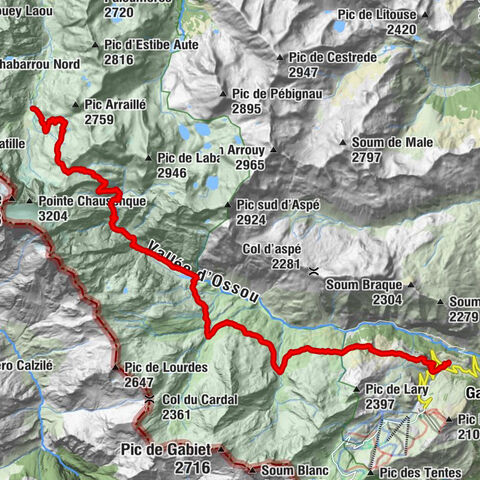 GR10 Pyrenäenweg Etappe 19