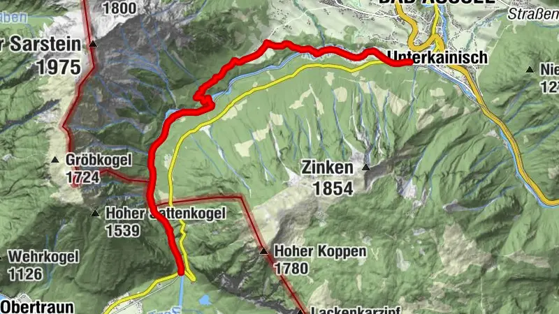 Koppentalweg - Weg durch die Wildnis
