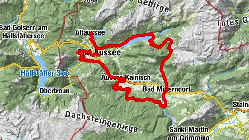 Etappe 6 BergeSeen eTrail durchs Ausseerland