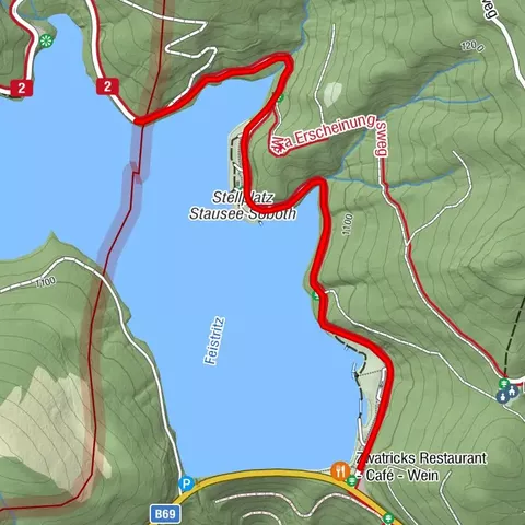 Spazierweg Stausee Soboth