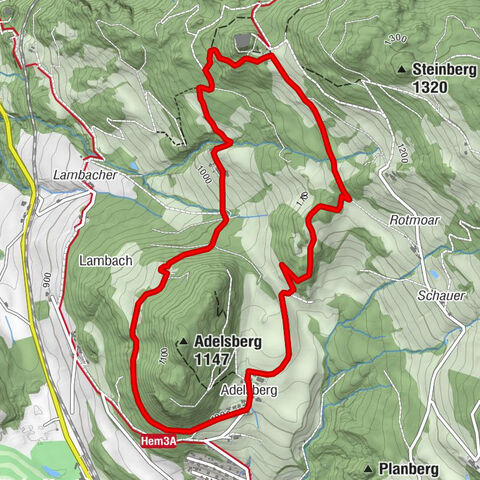 Steinschloss Rundwanderweg