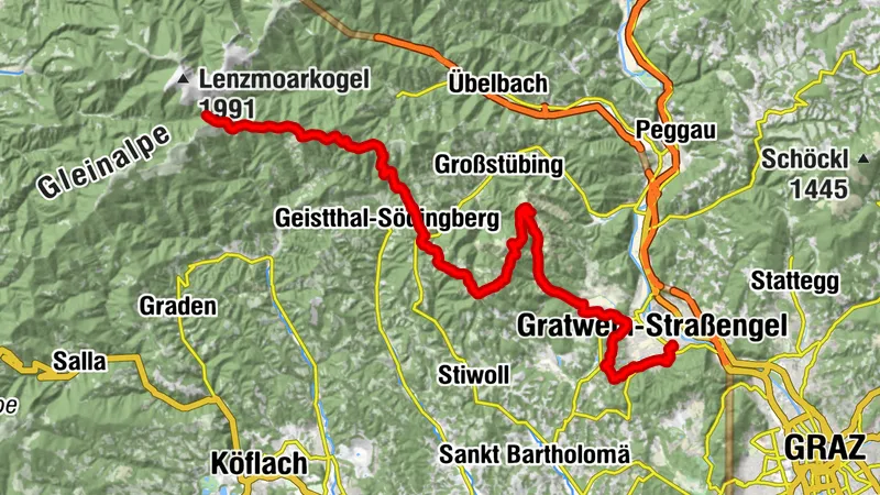 Zweitägige Pilgertour durch das Grazer Bergland