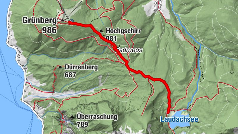 Grünberg-Laudachsee-Hoisn oder Ramsau