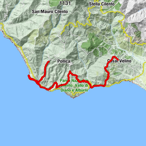 Cammino delle Terre della Dieta Mediterranea - APPRODI DI SAN PRIMO - 2. Etappe