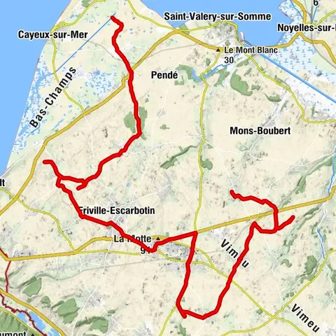 Die Tuffkreuze: Franleu - Cayeux-sur-Mer