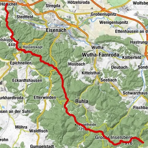 Rennsteig-Etappenlauf - 5. Etappe Grenzwiese - Hörschel