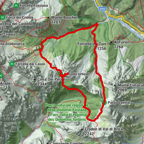 Urtisiel und Canpuros, dolomitische Wunder