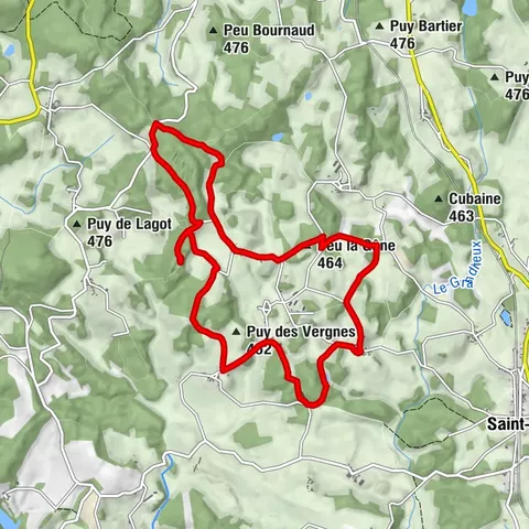 Circuit pédestre N°58 : "L'Or des Gaulois"