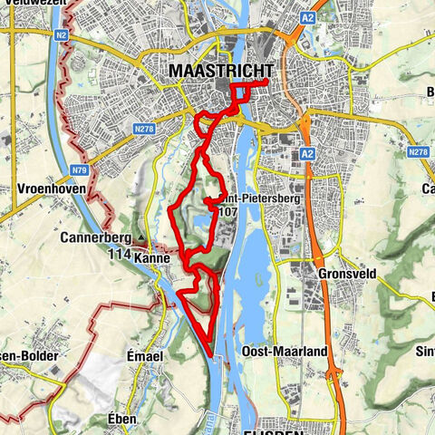 Maastricht - Jekerkwartier - Sint-Pietersberg