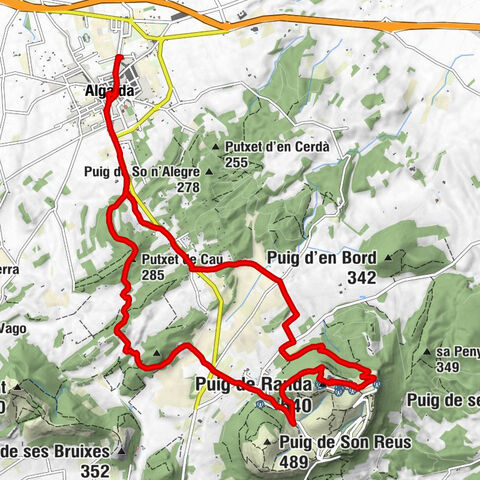Algaida - Santuari de Cura - Puig de Randa - Putxet de Cau