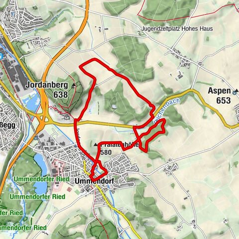 Ummendorf - Johanneskapelle - Prälatenhöhe - Reichenbach