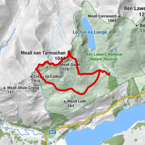Perth and Kinross - Meall nan Tarmachan - Meall Garbh - Stirling