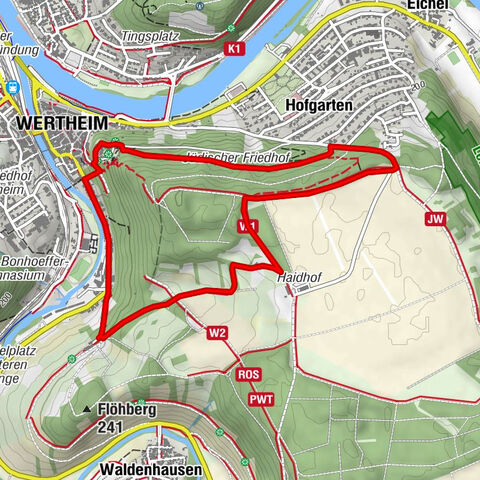 Rund um den Schlossberg