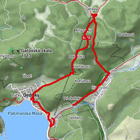 Rundwanderung durch Zejmarska Schlucht