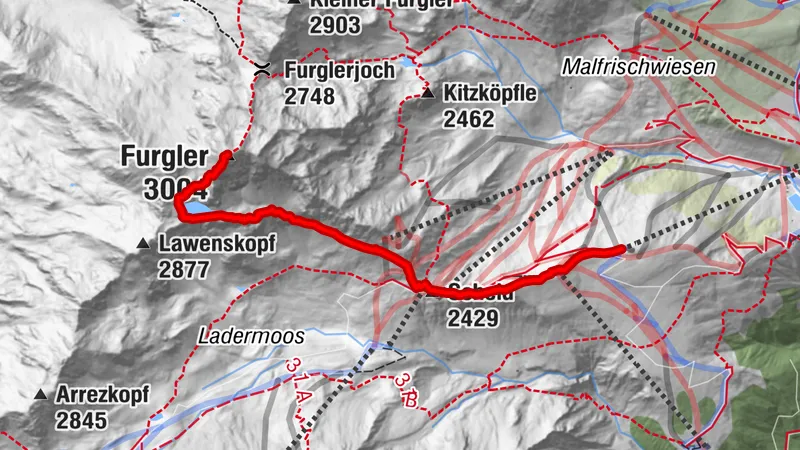 Furgler über Tieftalsee